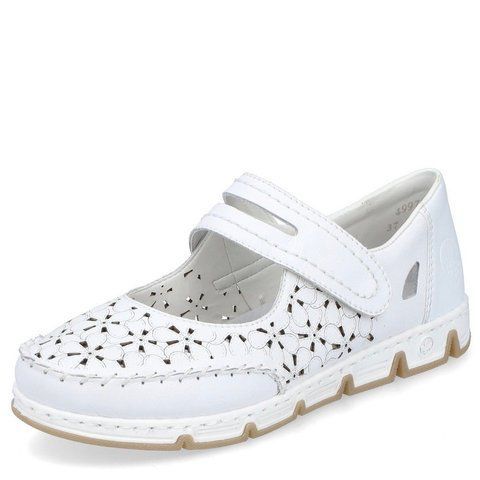 Туфли женские Rieker Кожа SW-9052 белый 49977-80 SW-9052 фото - купить в Lenuar