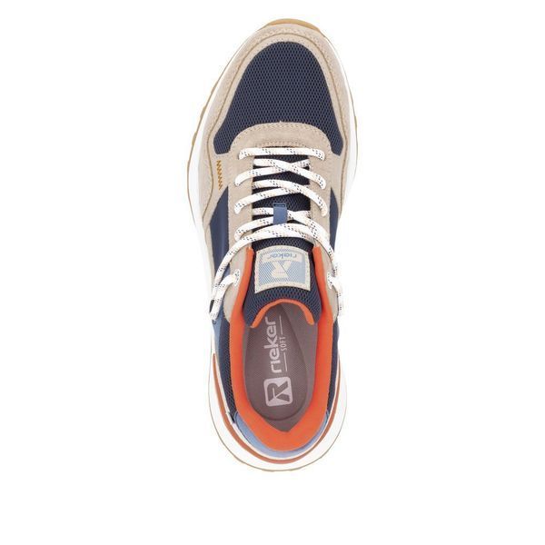 Кроссовки мужские Rieker Sport кожа и замша и текстиль SM-9023 44 бежевый U1300-14 SM-9023_44 фото - купить в Lenuar