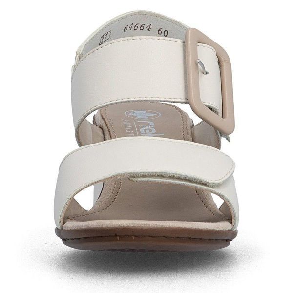 Босоножки женские Rieker кожа и экокожа SW-10111 бежевый 64664-60 SW-10111 фото - купить в Lenuar