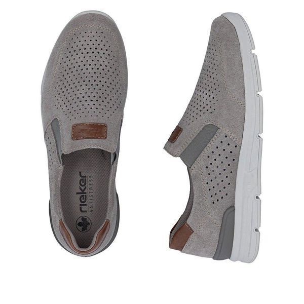 Туфлі чоловічі Rieker замша SM-10031 46 сірий 16458-42 SM-10031_46 фото &ndash; купити в Lenuar
