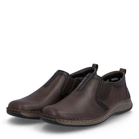 Туфли мужские Rieker кожа и экокожа SM-10002 коричневый 05264-26 SM-10002 фото - купить в Lenuar