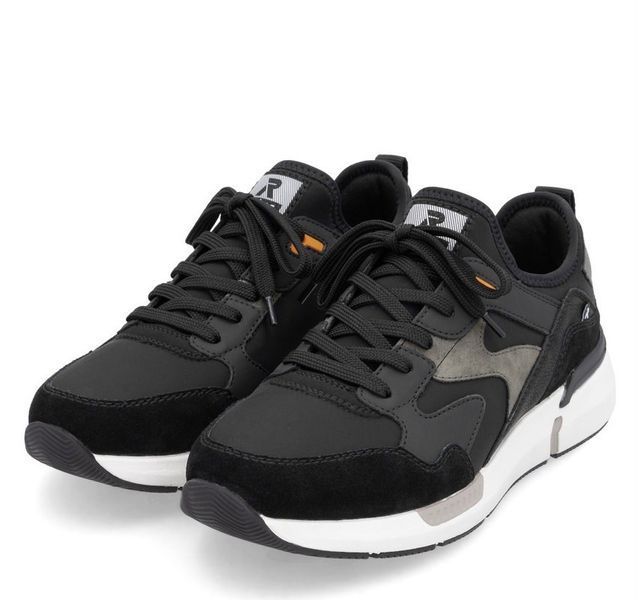 Кроссовки мужские Rieker Sport кожа и текстиль SM-9025 45 черный U1403-00 SM-9025_45 фото - купить в Lenuar