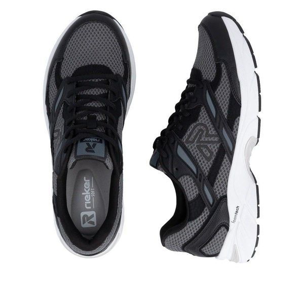 Кроссовки мужские Rieker Sport текстиль и экокожа SM-10009 42 черный U4200-45 SM-10009_42 фото - купить в Lenuar