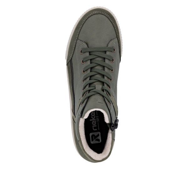 Ботинки женские Rieker Sport кожа и замша ZW-9077 38 зеленый W0171-54 ZW-9077_38 фото - купить в Lenuar