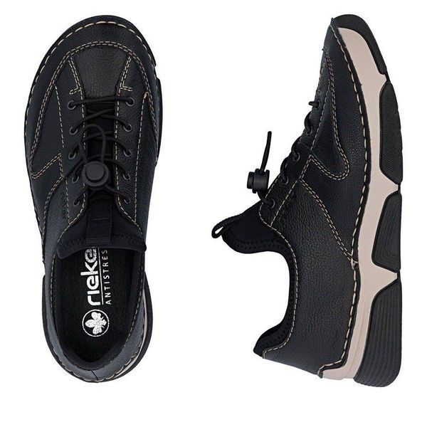 Туфли женские Rieker кожа и экокожа и текстиль SW-10014 36 черный 45967-00 SW-10014_36 фото - купить в Lenuar